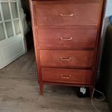 Vintage wooden chest of drawers