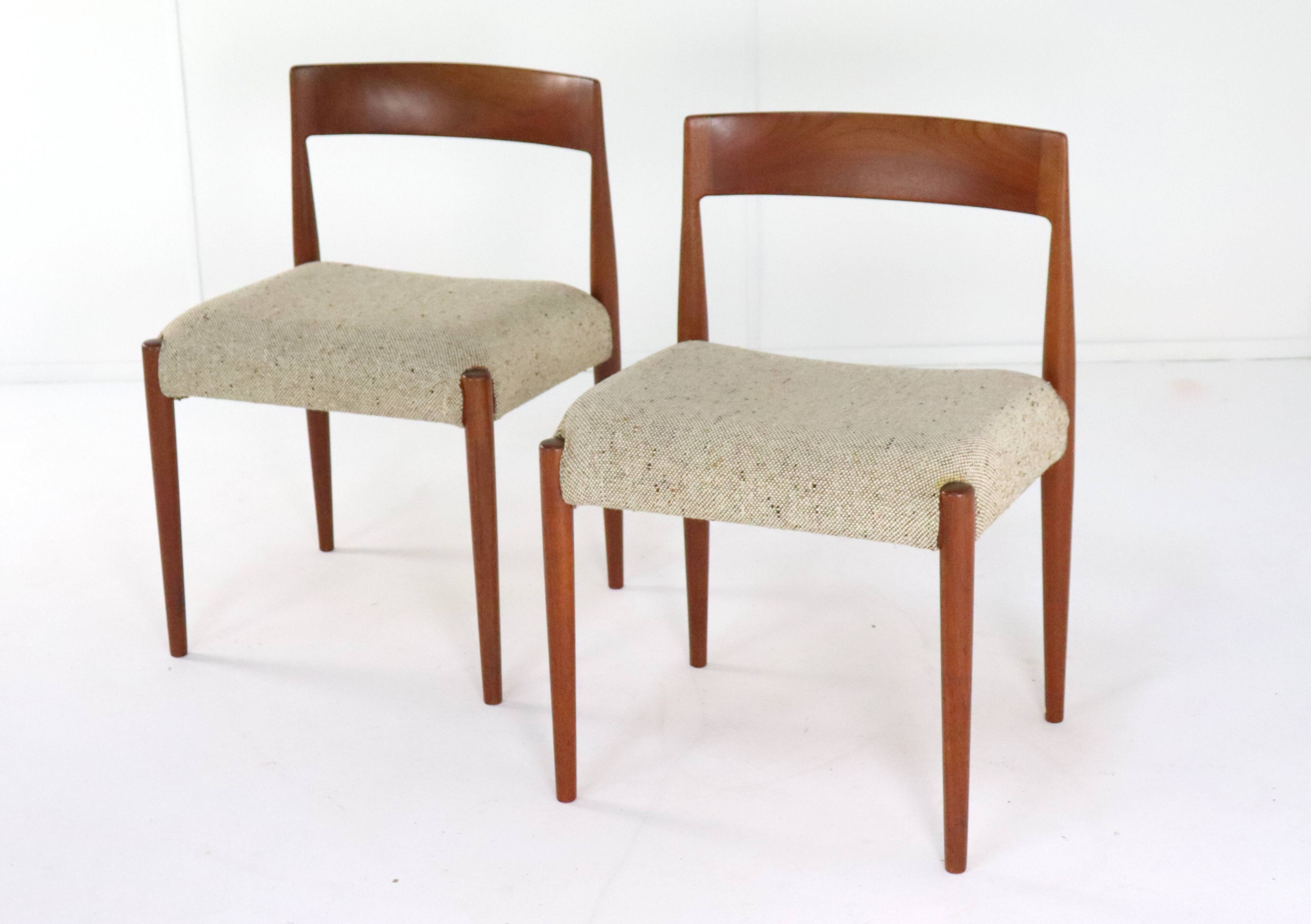 Set van 2 Kai Kristiansen voor Fritz Hanzen 4110 stoelen