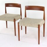 Set de 2 Kai Kristiansen pour Fritz Hanzen 4110 Stoelen