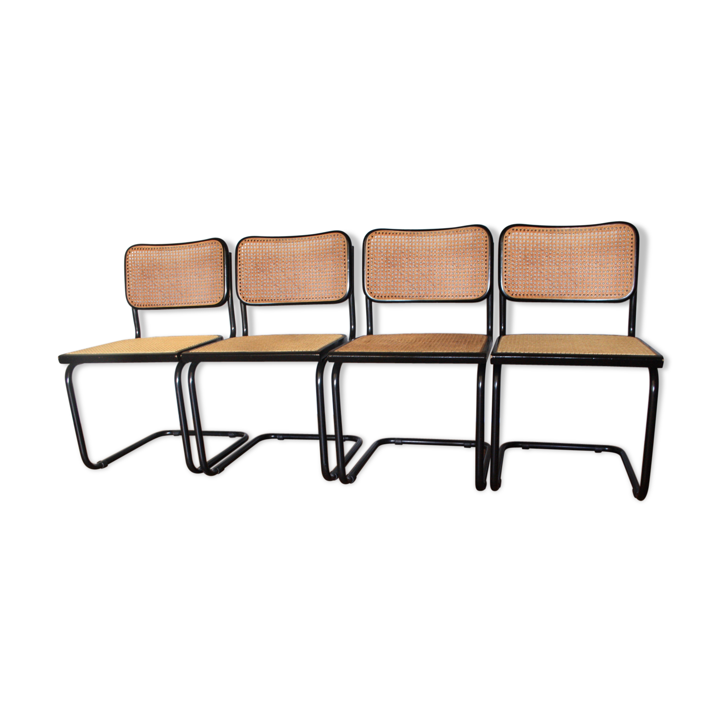 Cesca B32 chairs by Marcel Breuer