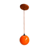Orange ball hanging '70