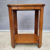 Art Deco Octagonal Console Table with 2 Trays