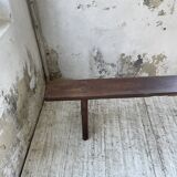 Solid oak bench 230 cm