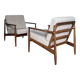 Vintage teak Scandinavian armchair