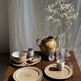 Set of 12 Niderville stoneware dessert plates