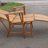 Wicker long chair