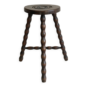 Tabouret tripode ancien