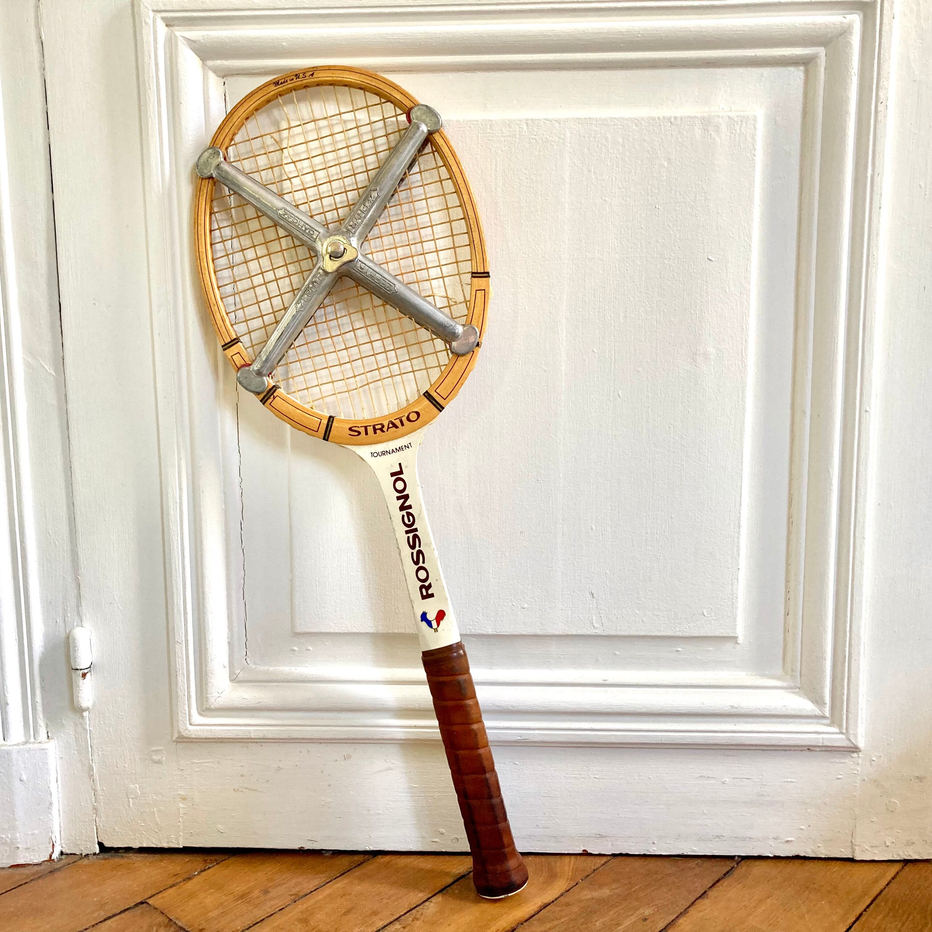 Rossignol wooden tennis racket