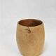 Brutalist wooden cup