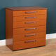Retro Teak 1960s Chest Of Drawers By Schreiber Furniture