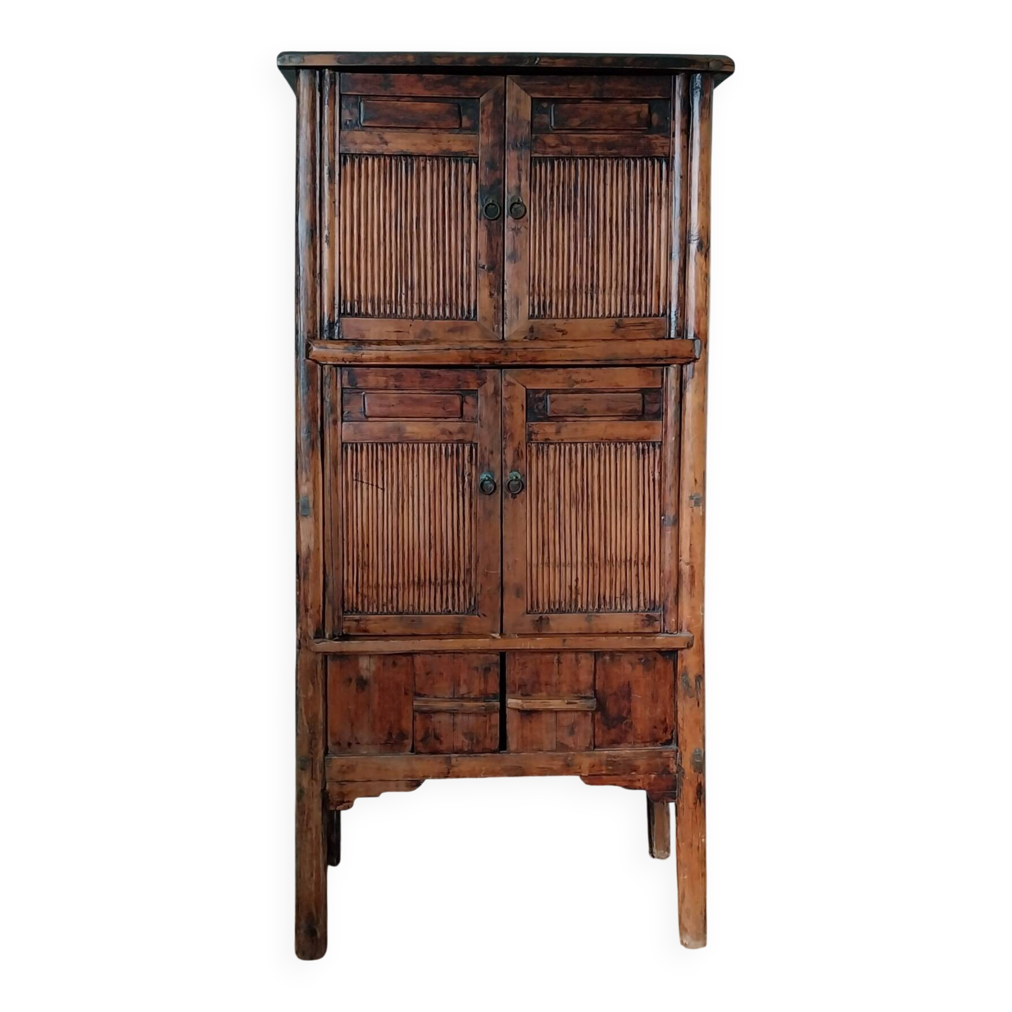Armoire ancienne en bambou provenance Asie