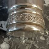 Set timpani and silver coquetier Gulden - vintage