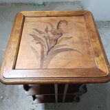 Art Nouveau style revolving bookcase