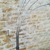 Chromium thrush floor lamp