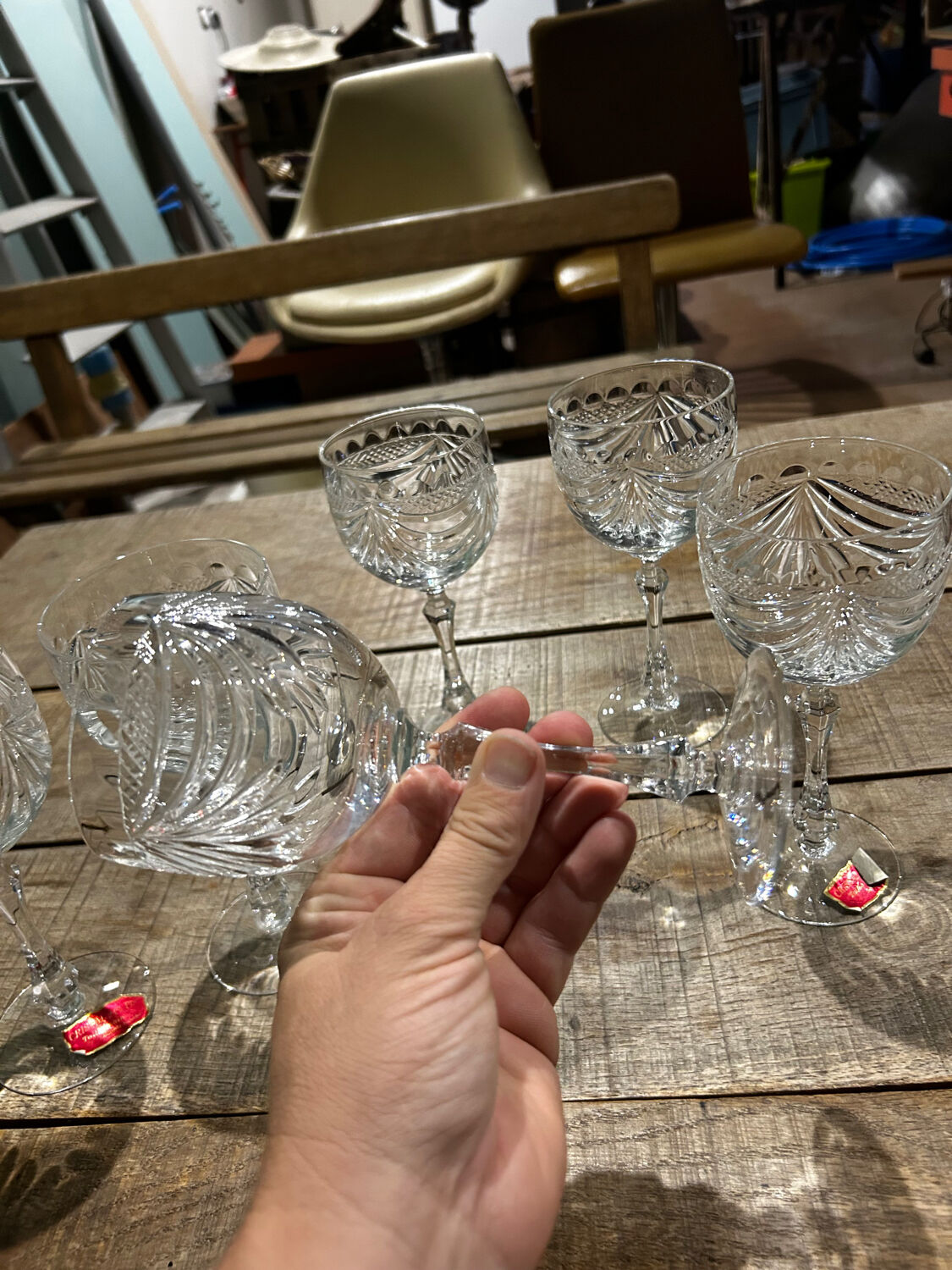 Gerard model crystal glasses