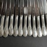 Box of 12 table knives – Orfèvrerie G. Vivier et Nogent