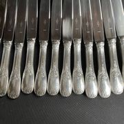 Box of 12 table knives – Orfèvrerie G. Vivier et Nogent