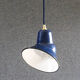 Blue industrial suspension in enamelled sheet metal with new electrical system