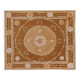 Vintage Turkish hand-knotted rug 134x158 cm