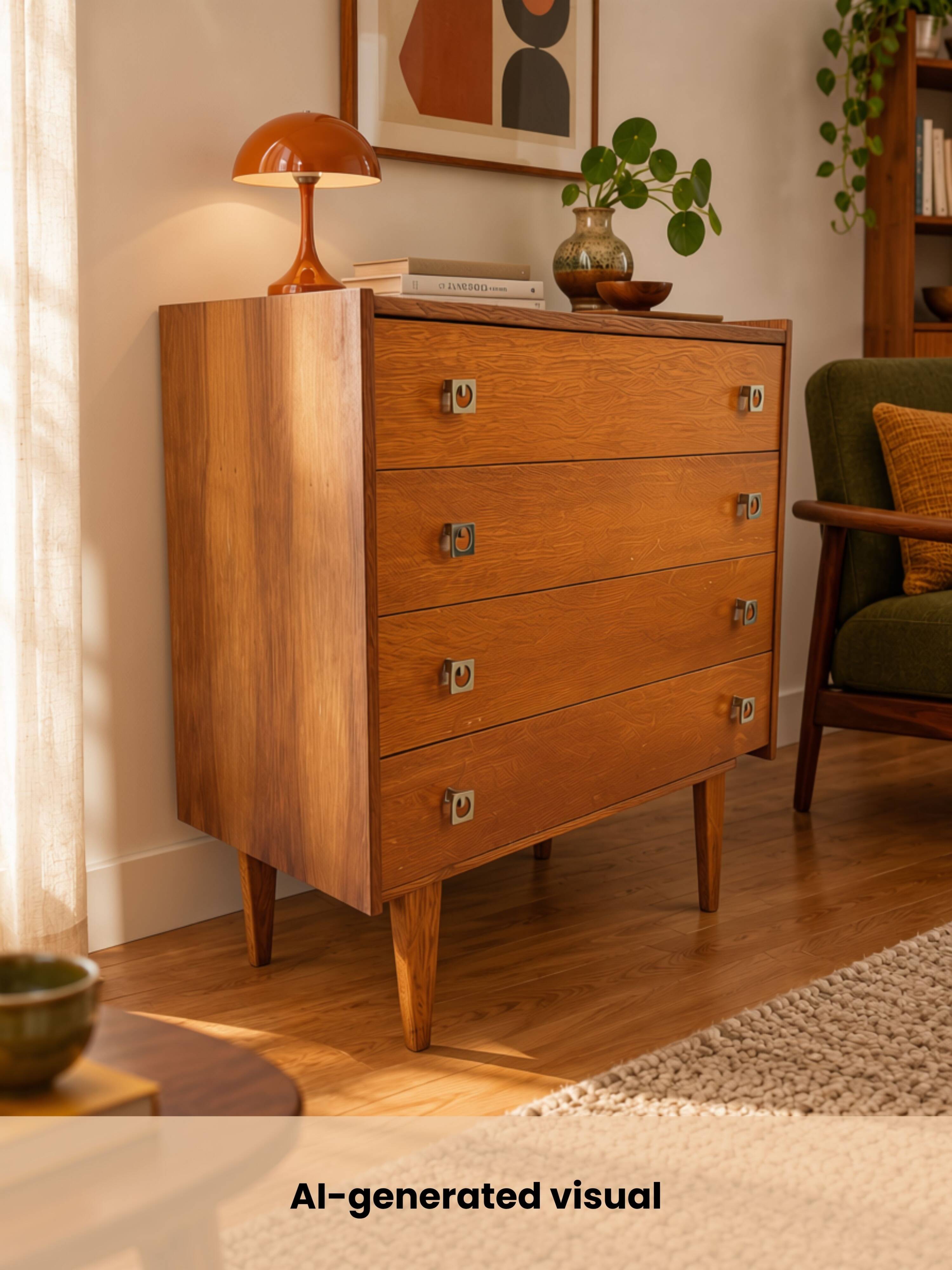 Commode années 60