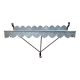 Vintage zinc wall shelf