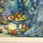 Large mid-century  still-life painting 1962