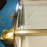 Pierre Vandel glass coffee table