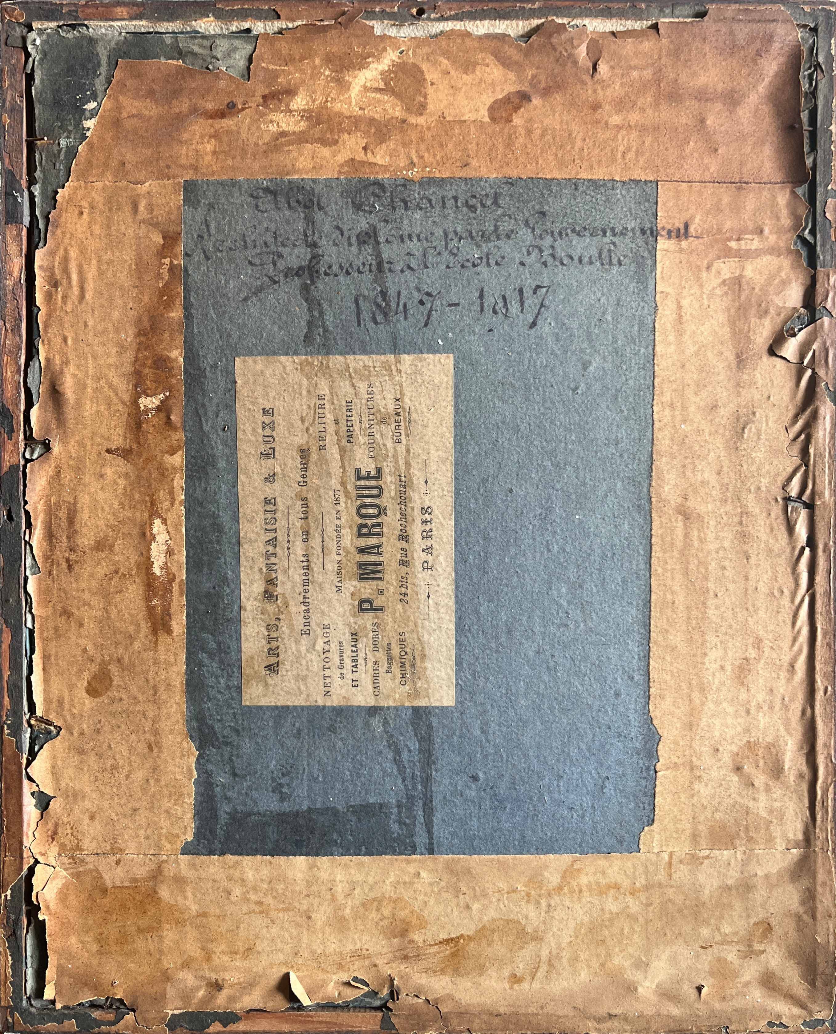 Table 2x Watercolours by Abel Chancel (1847-1917) School of Fontainebleau