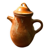 Mallet pottery teapot in Puisaye stoneware