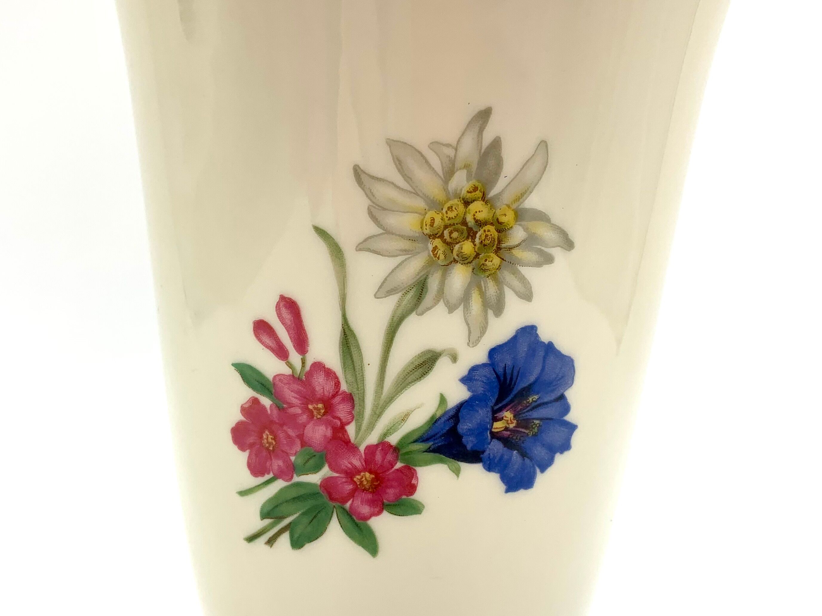 Porcelain flower vase, H & Co. Selb Bavaria Heinrich, Germany, 1960s