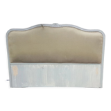 Linen headboard