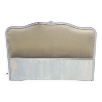 Linen headboard
