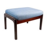 Stool in mahogany designed by Ole Wanscher and manufactured by P. Jeppesen.