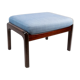 Stool in mahogany designed by Ole Wanscher and manufactured by P. Jeppesen.