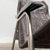 Mid-century Japanese space age folding rocking chair by Takeshi Nii, 1960s