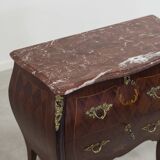 French mahogany veneer chest of drawers from the 1930's