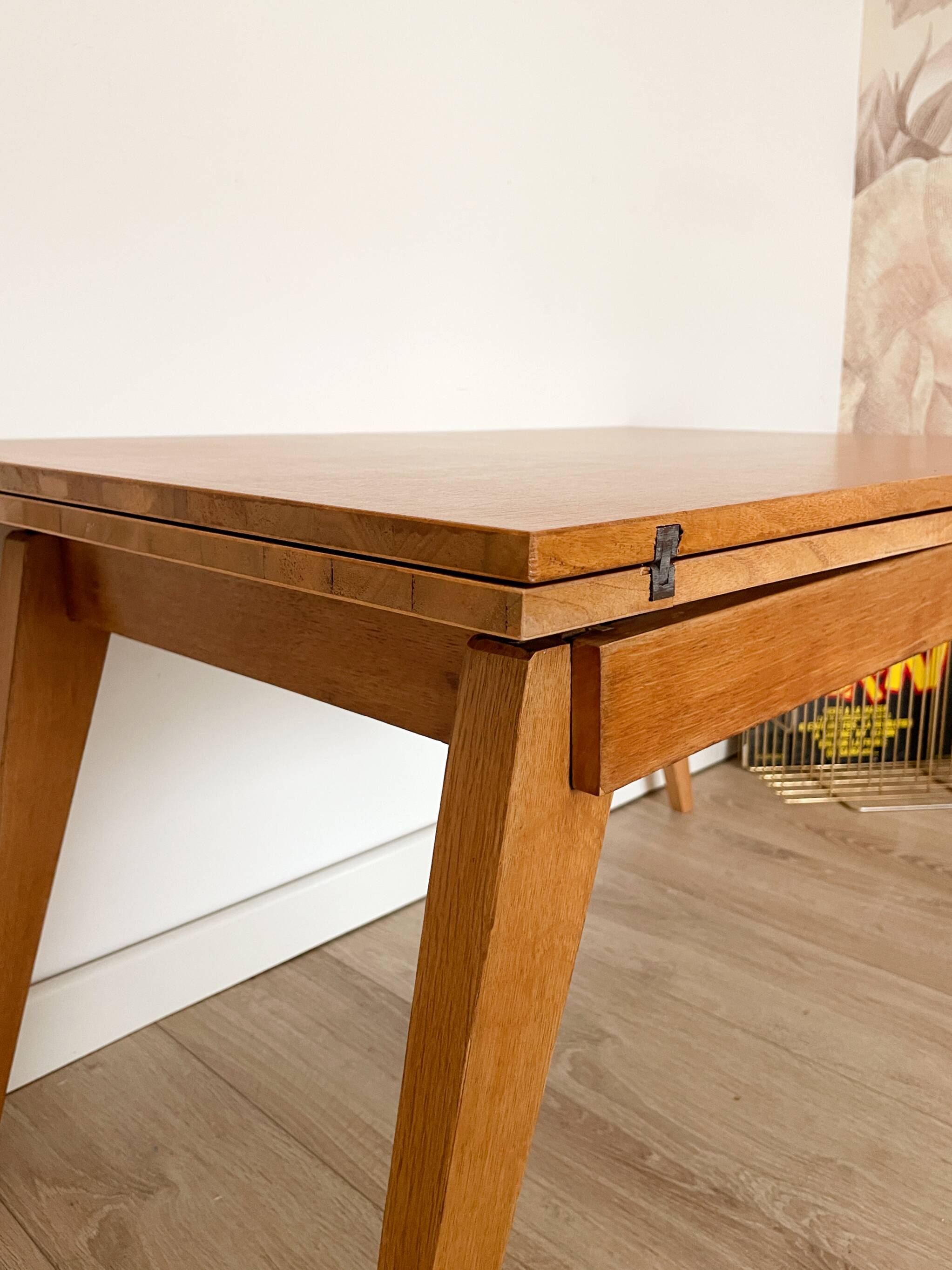 Coffee table with "Magic Revelation" system by Albert Ducrot - 1953