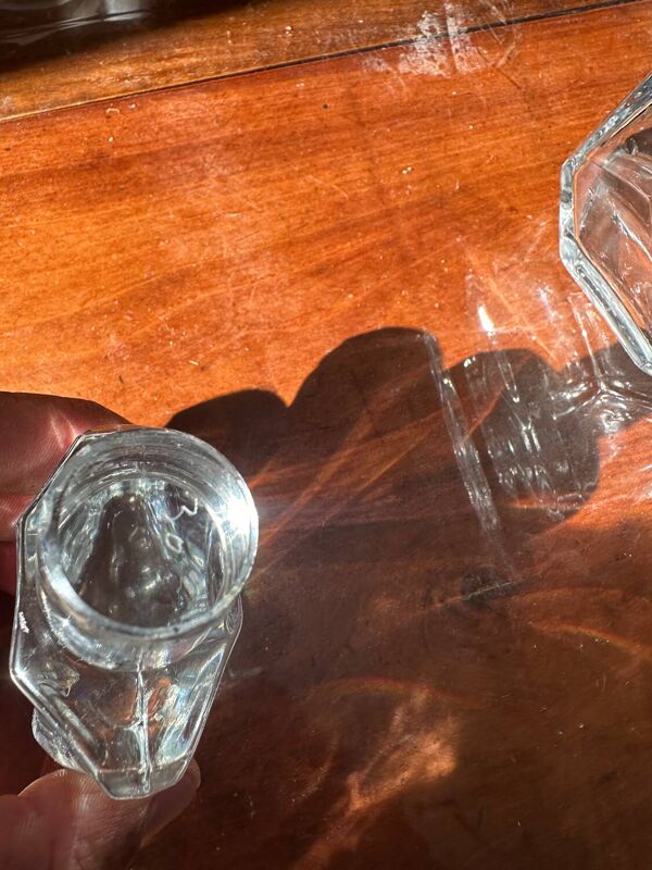 Carafe à alcool en cristal de Sèvres