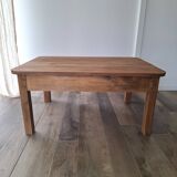 Farmhouse oak coffee table in country style