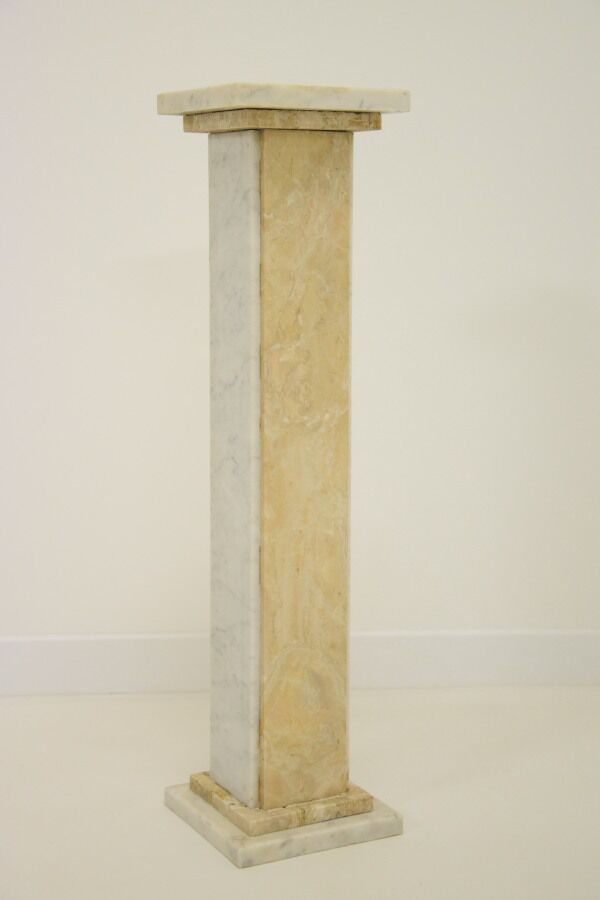 Cream marble table
