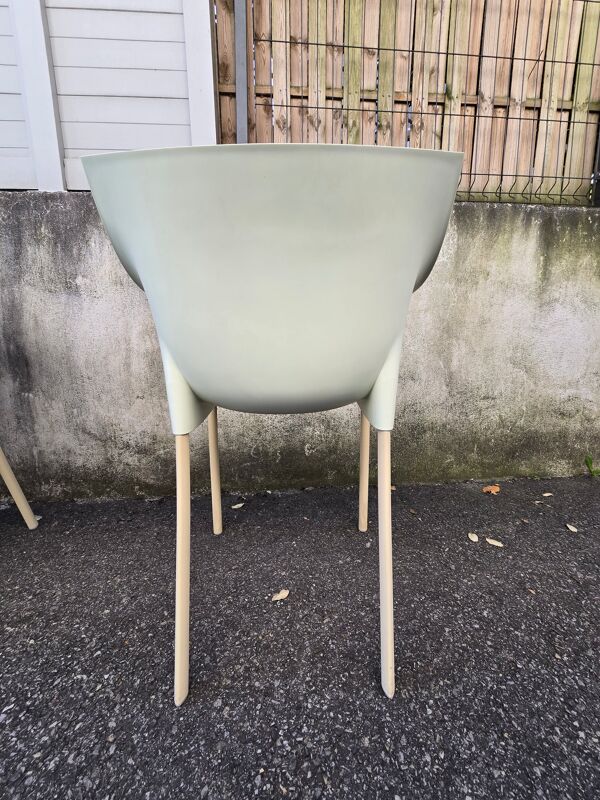 Lot de 6 fauteuils DR. NO par Philippe Starck pour Kartell – design italien empilable