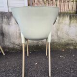 Set of 6 DR. NO chairs by Philippe Starck for Kartell – stackable Italian design.