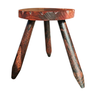 Vintage tripod stool