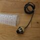 4 baladeuses / suspensions verre laiton 1960