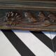 old shabby painting