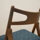 Ensemble de quatre chaises en chêne, design danois, années 1960, designer : Hans J. Wegner