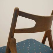 Set of four oak chairs, Danish design, 1960s, designer: Hans J. Wegner