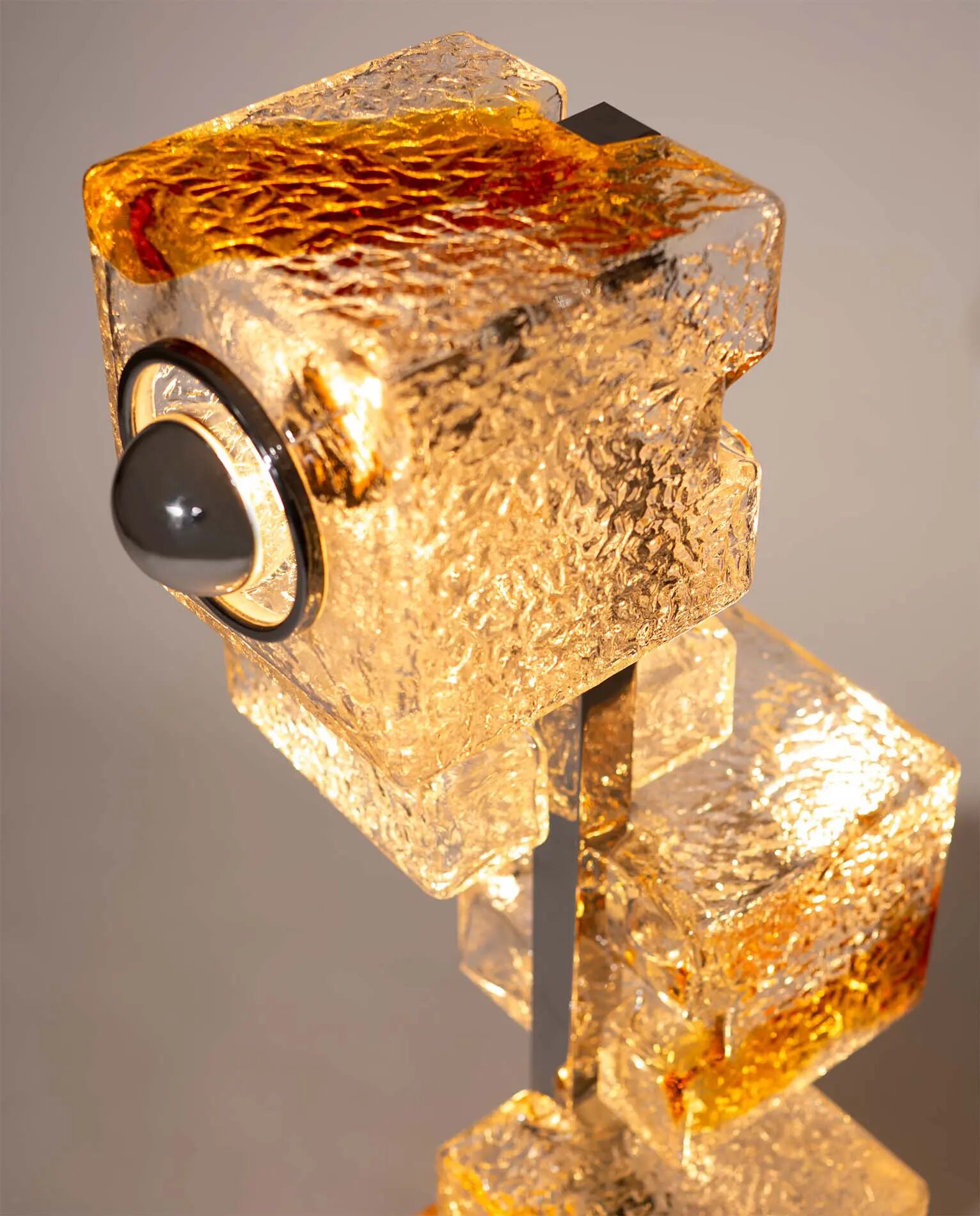 Mid-Century Cube floor lamp, Toni Zuccheri, VeArt, 1970s
