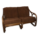 Vintage Maison Kok rattan sofa from the 70s