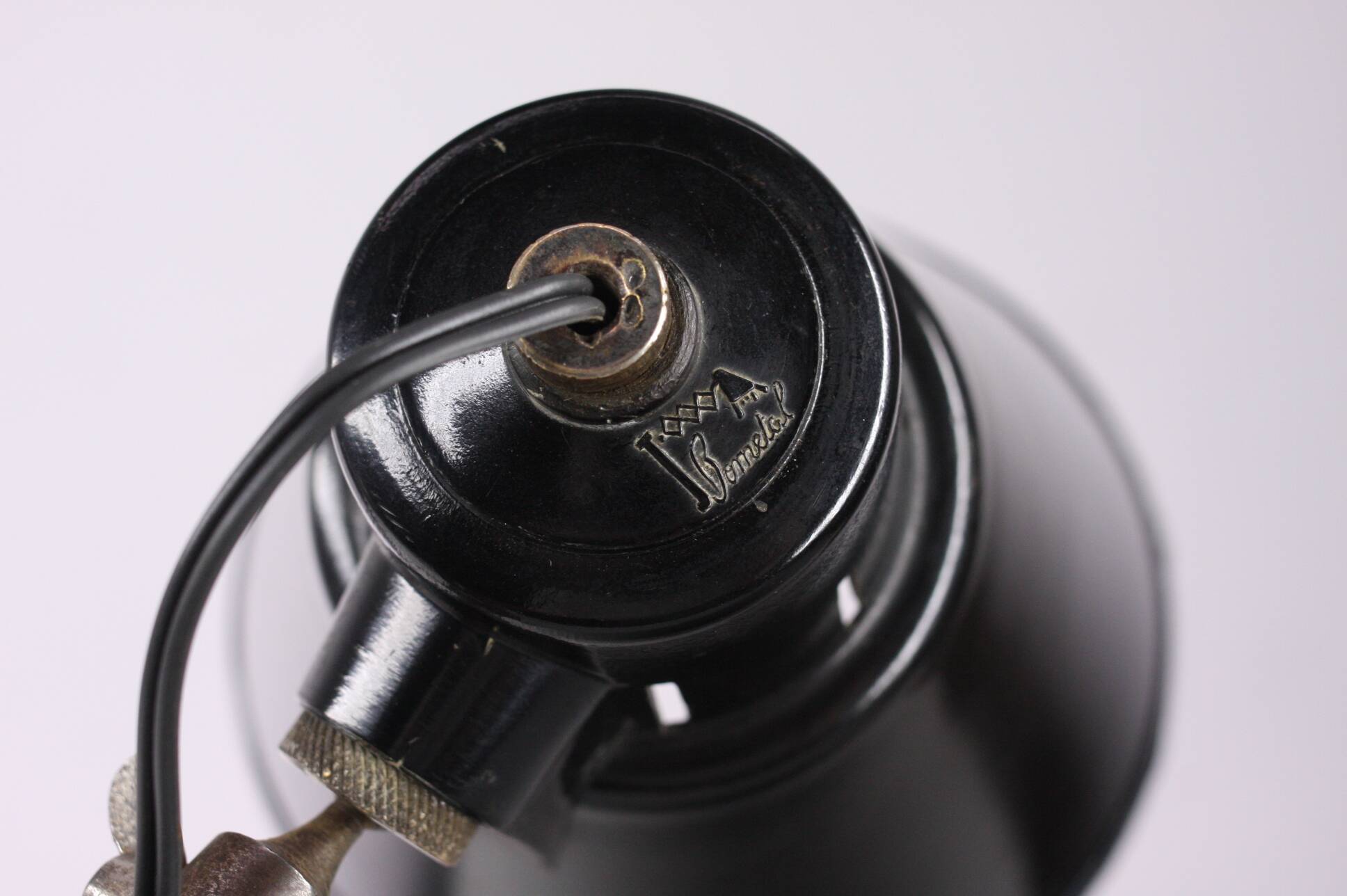 Lampe accordéon industrielle Bometal